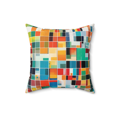 Endless Color Squares - Pillowcase & Pillow