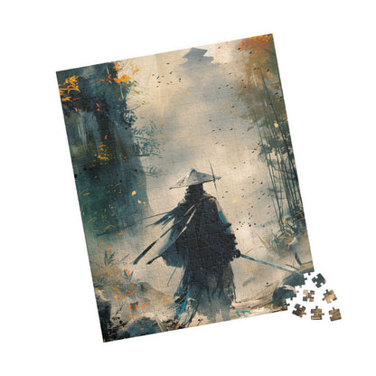 The Wandering Ronin - Premium Puzzle Available in 110, 252, or 520 Pieces for Puzzle Lovers