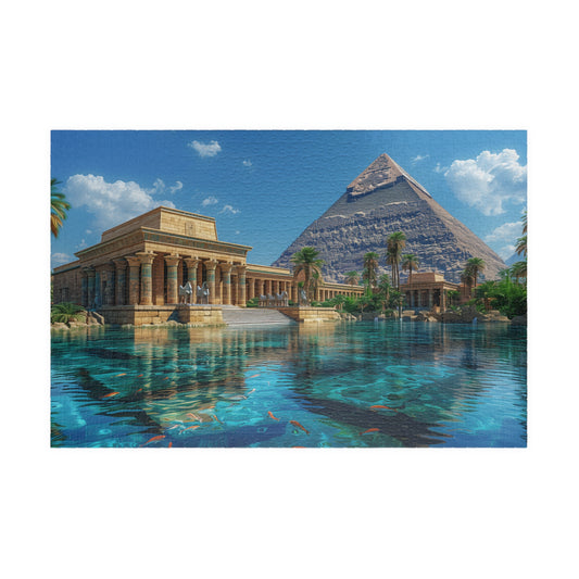 Ancient Egyptian Times - 1014-Piece Jigsaw Puzzle