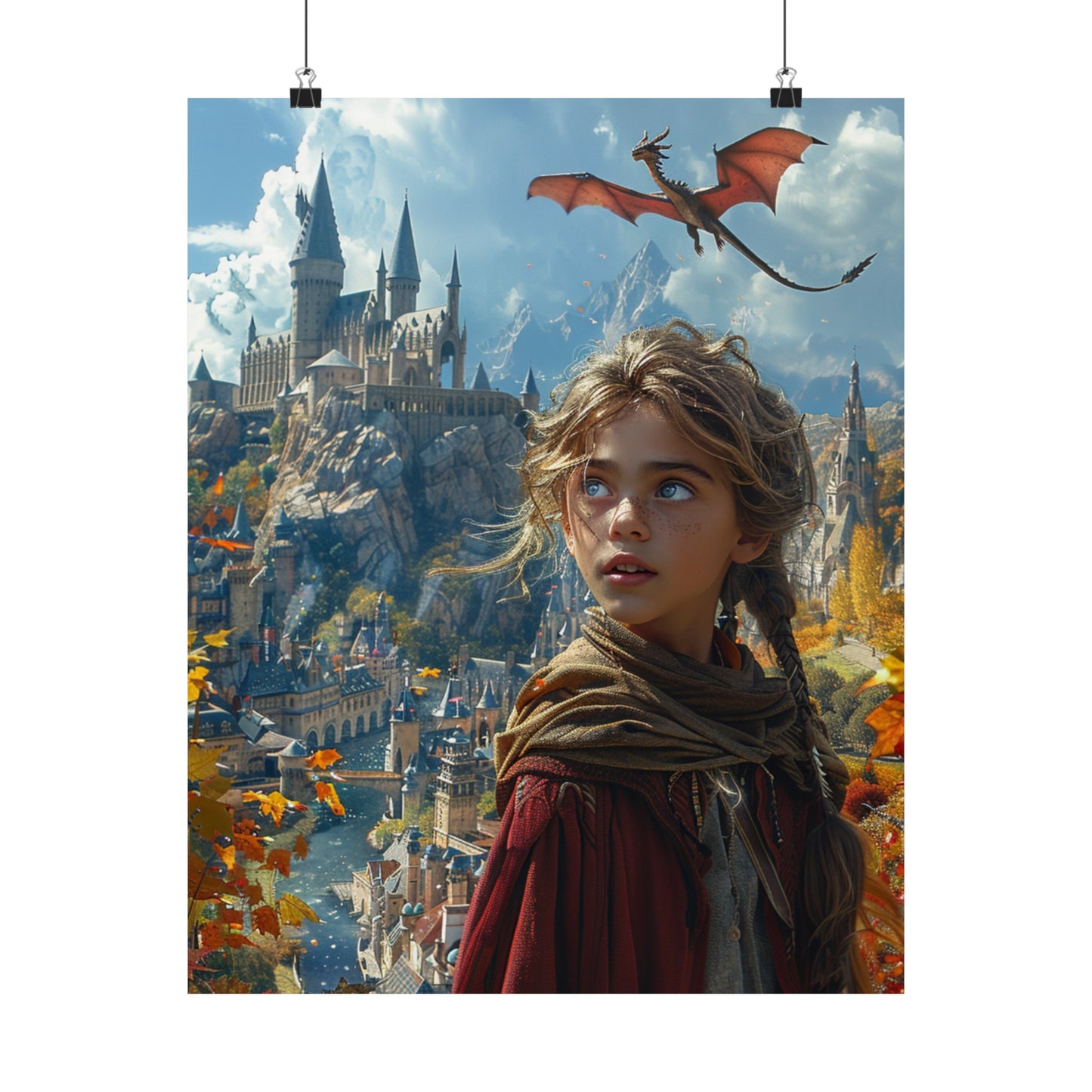 Hazel The Wizard - Physical Print Stunning Premium Poster