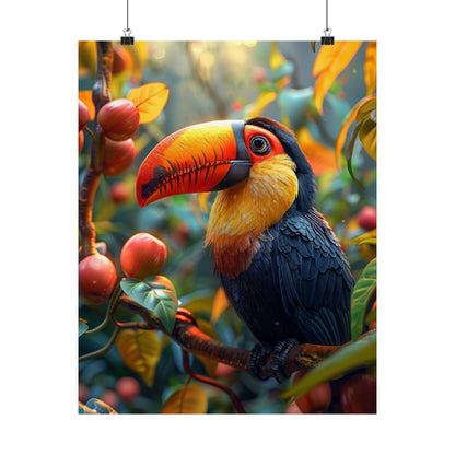 Terry Toucan - Physical Print Stunning Premium Poster