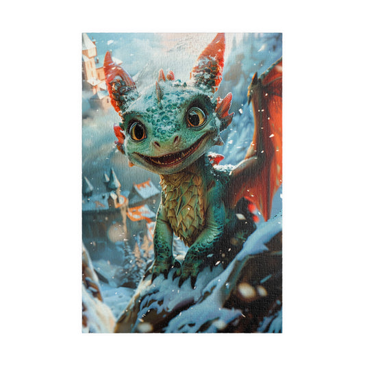 Stormy The Jade Dragon - 1014-Piece Jigsaw Puzzle