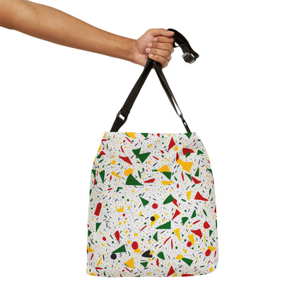 Confetti Green Yellow Red Mix - Tote Bag