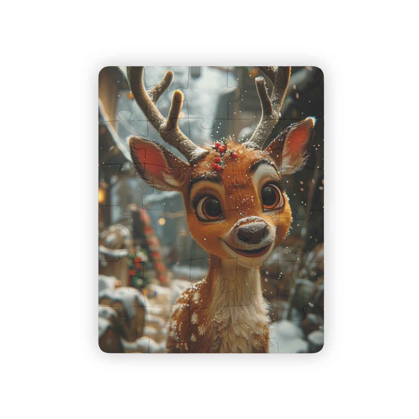 Buster The Reindeer - 30-Piece Kids Jigsaw Puzzle