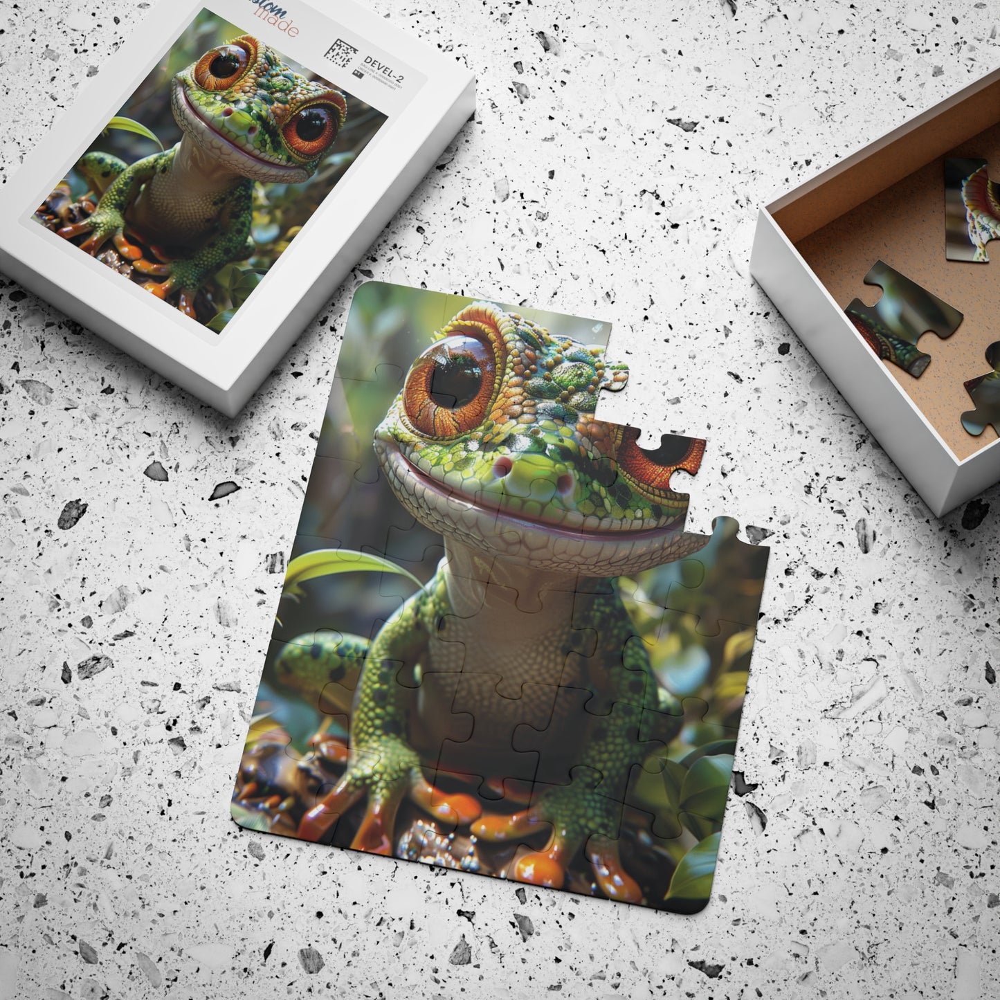 Garry The Gecko - 30-Piece Kids Jigsaw Puzzle