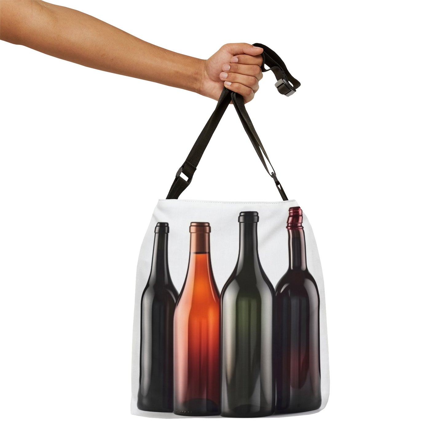 Classic Wine Bottles - Tote Bag