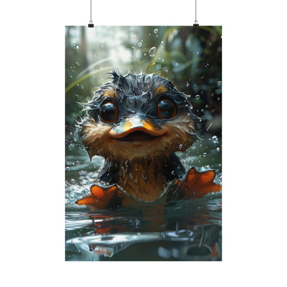 Peta The Platypus - Physical Print Stunning Premium Poster