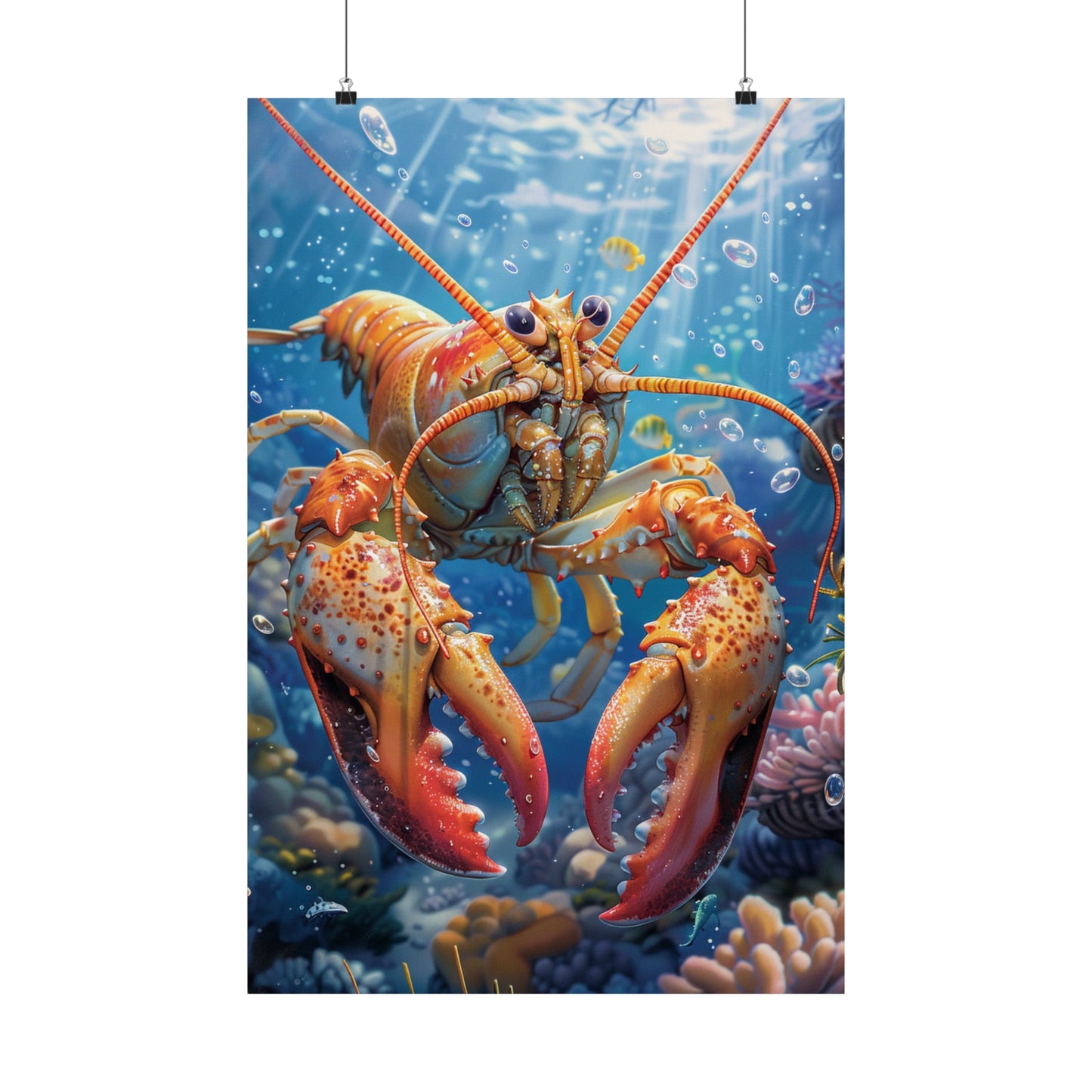 Larry The Lobster - Physical Print Stunning Premium Poster