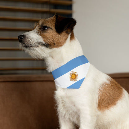 Argentina Flag - Pet Bandana Collar