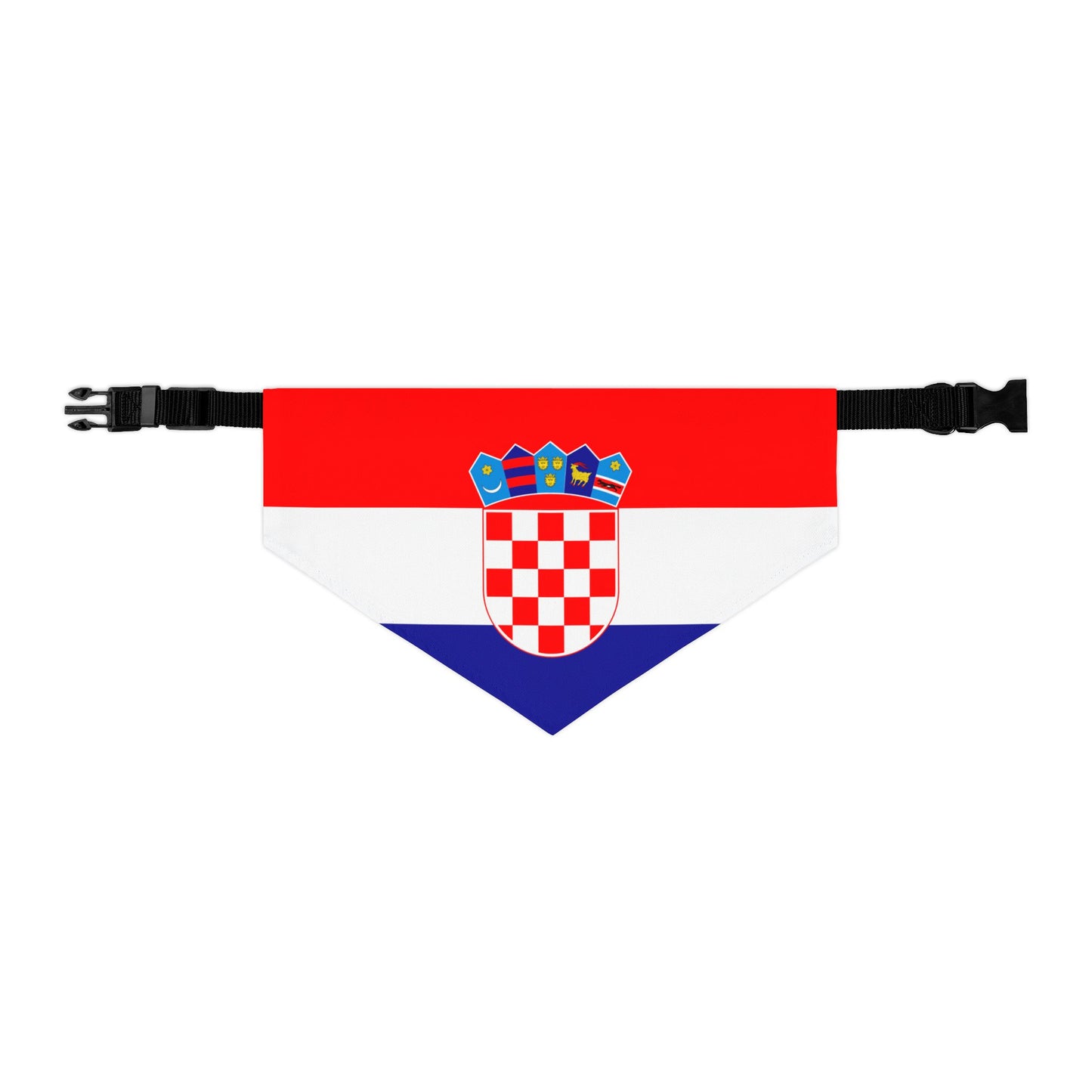 Croatia Flag - Pet Bandana Collar