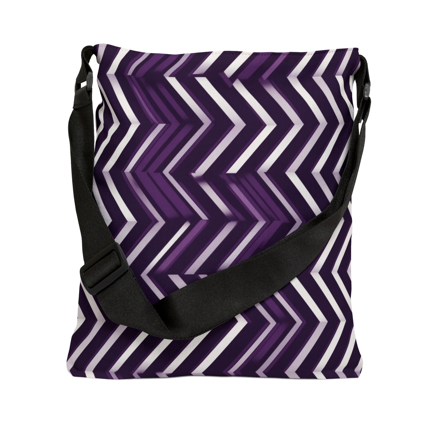 Purple Chevron - Tote Bag