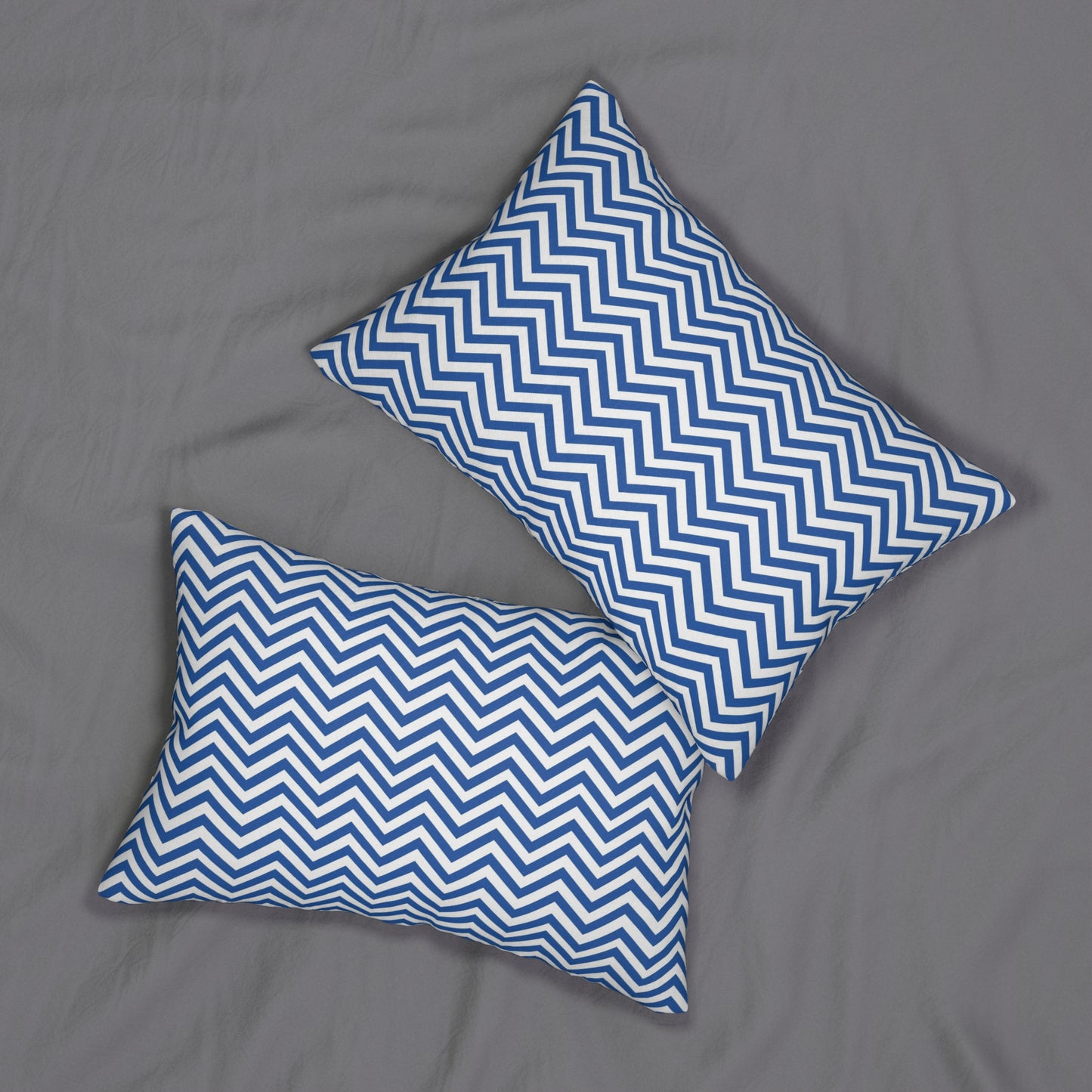 Blue Chevron - Rectangular Pillowcase & Pillow