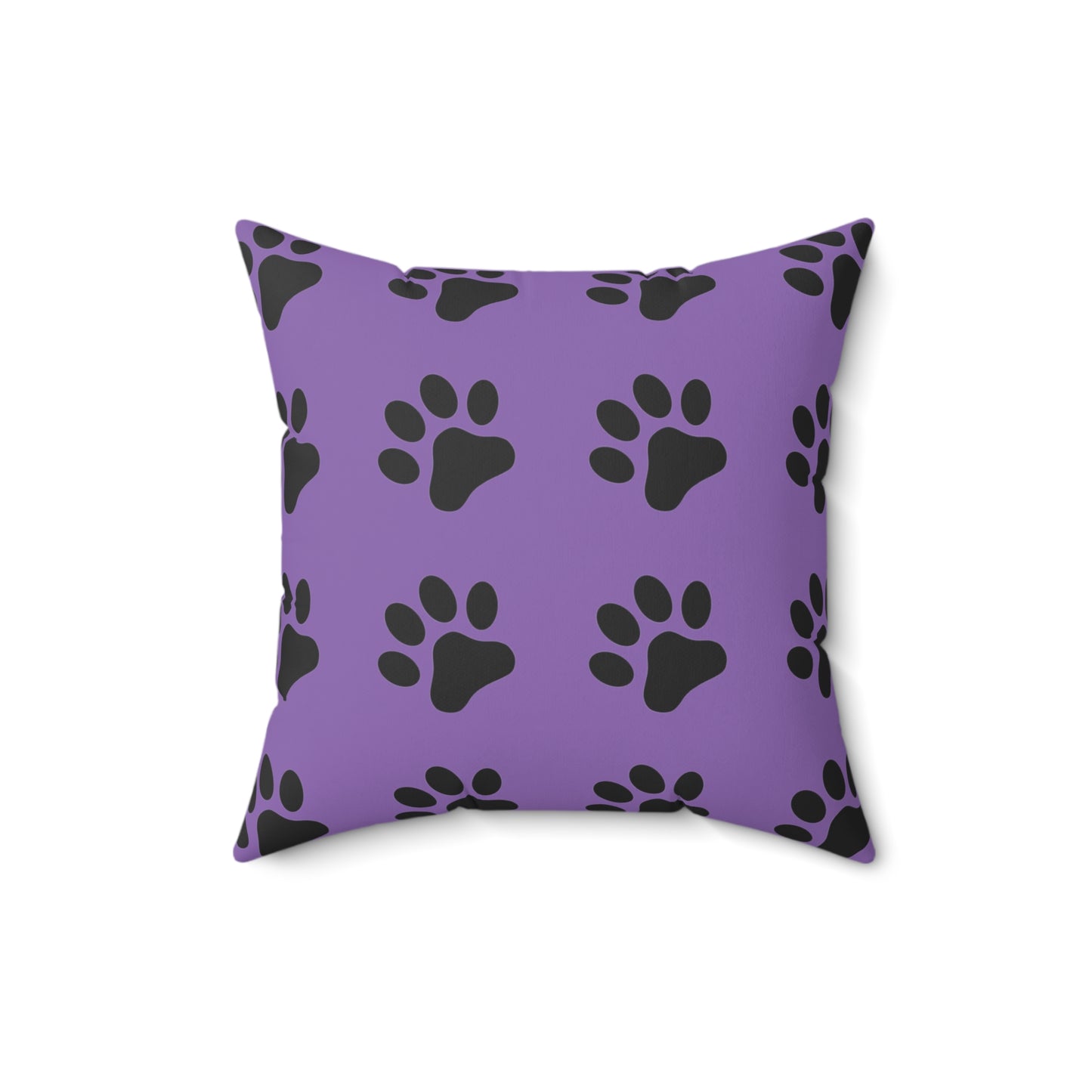 Paw Print on Purple - Pillowcase & Pillow