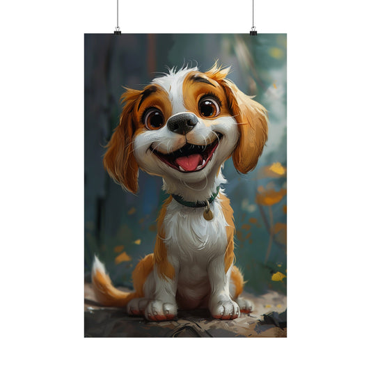 Oscar The Beagle - Physical Print Stunning Premium Poster