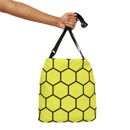 Yellow Honeycomb - Tote Bag