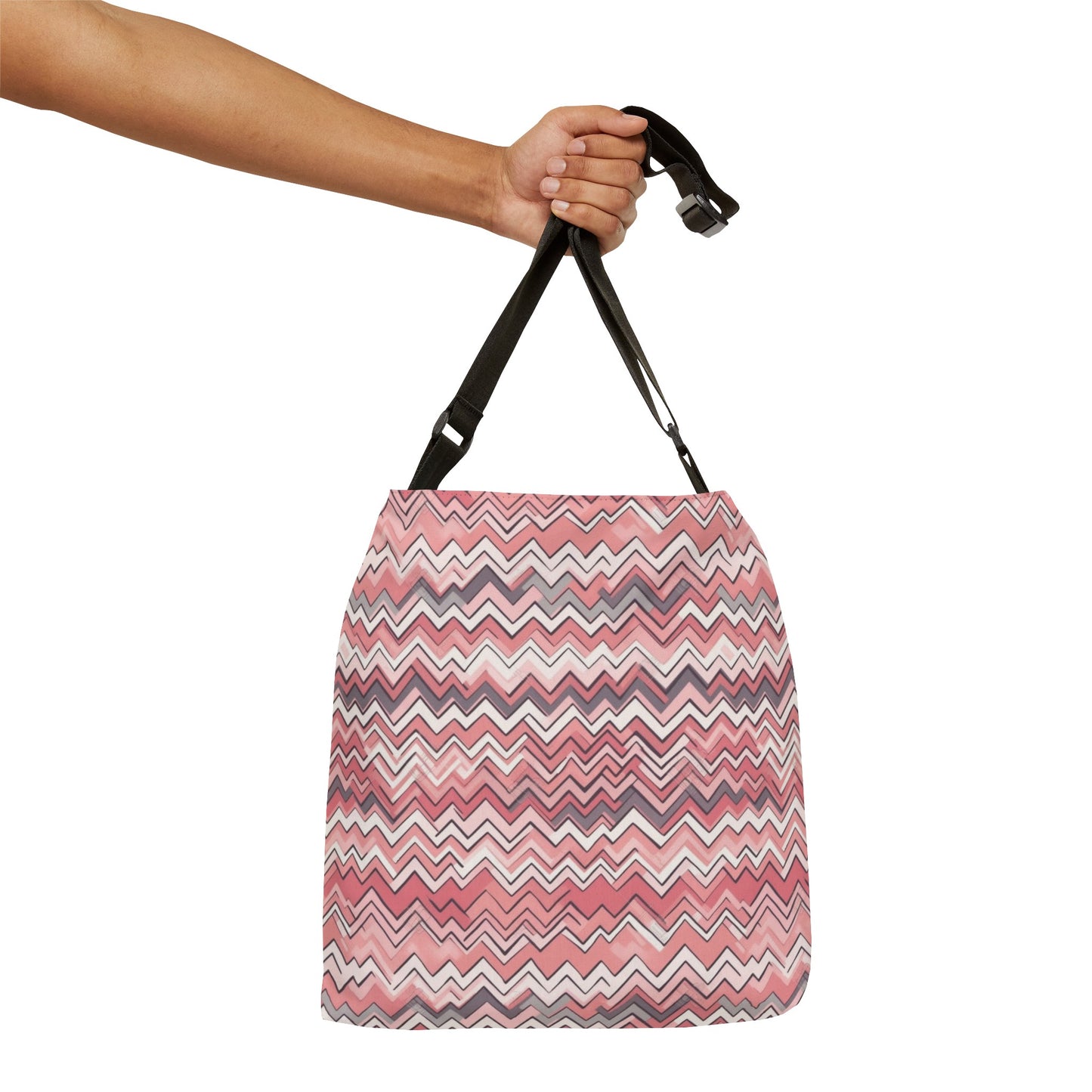 Pink Chevron - Tote Bag