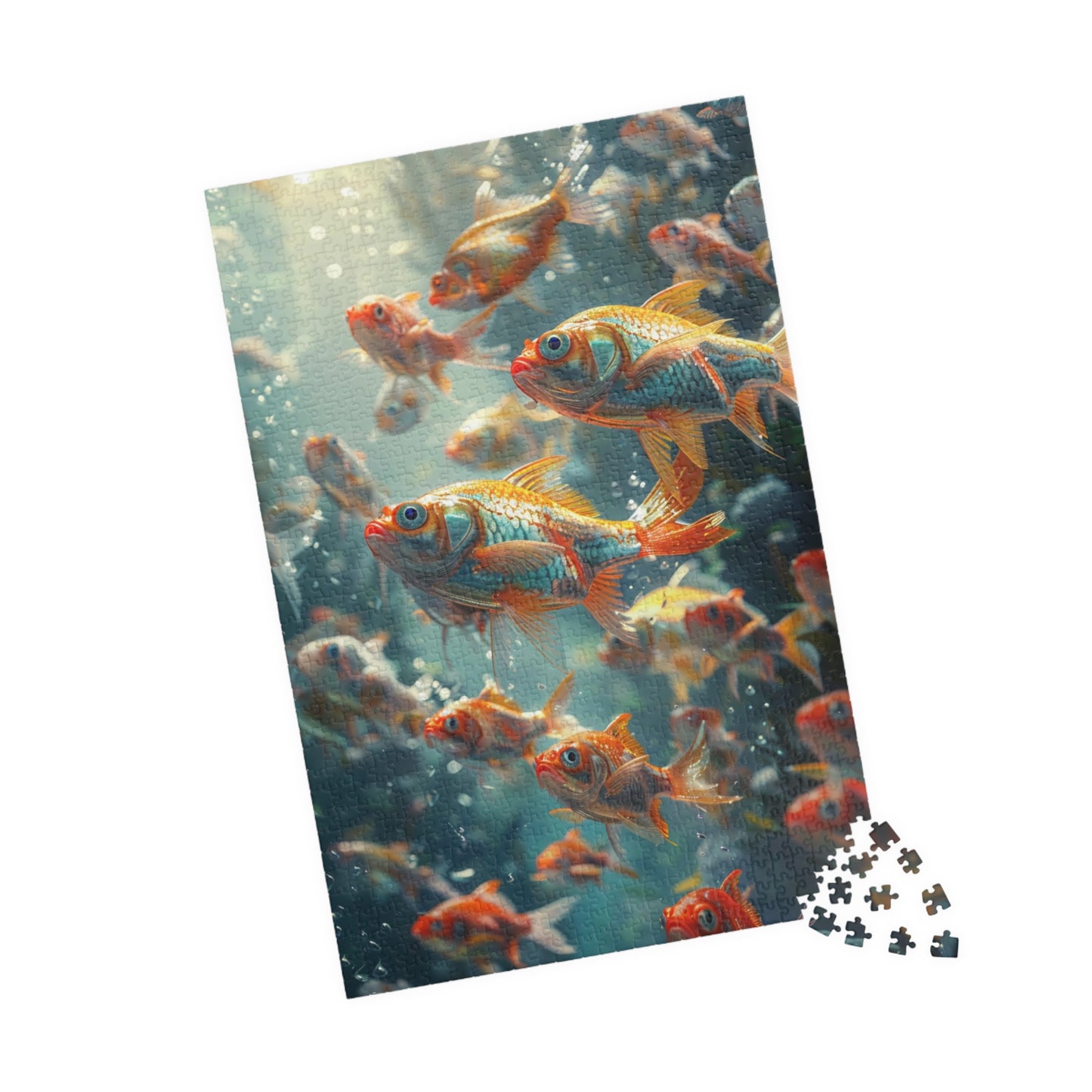 School of Fish - 1014-Piece Jigsaw Puzzle