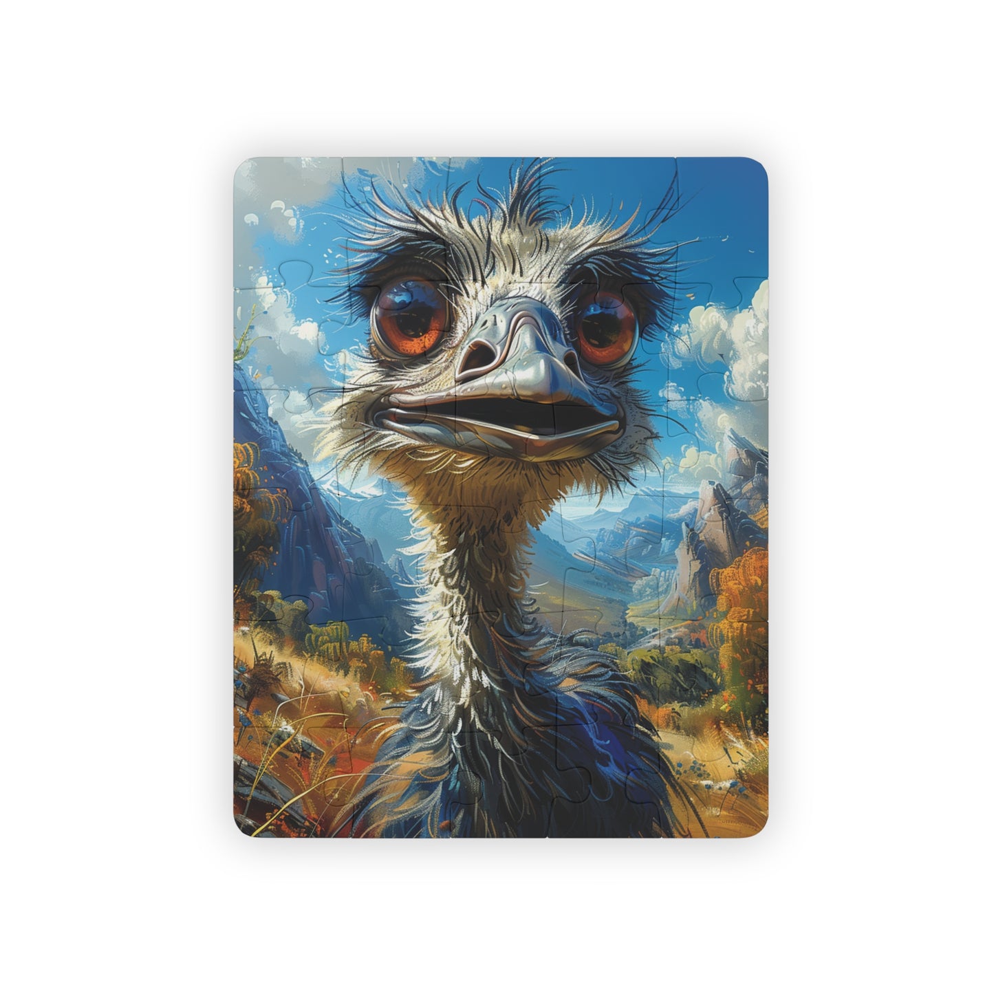 Emma The Emu - 30-Piece Kids Jigsaw Puzzle