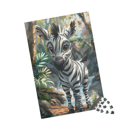 Zippy The Zebra - 1014-Piece Jigsaw Puzzle