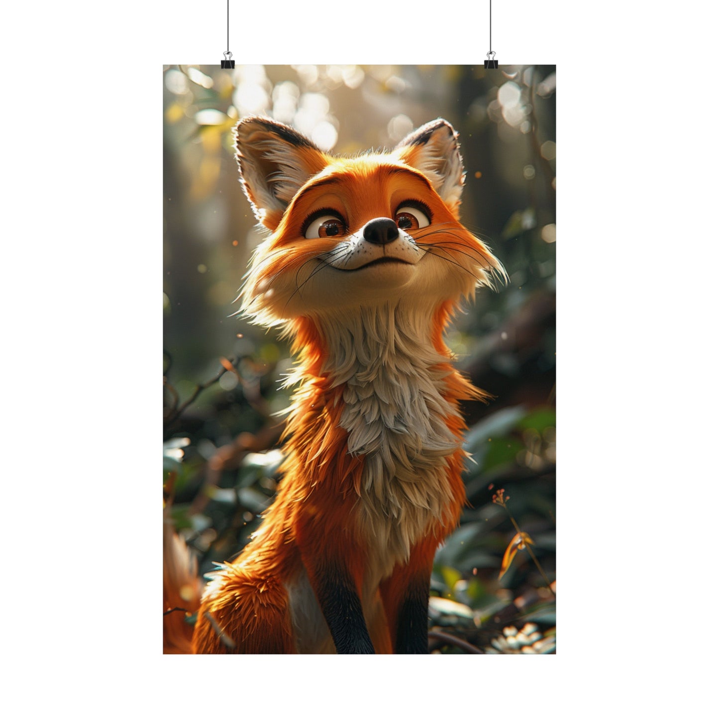 Fable The Fox - Physical Print Stunning Premium Poster