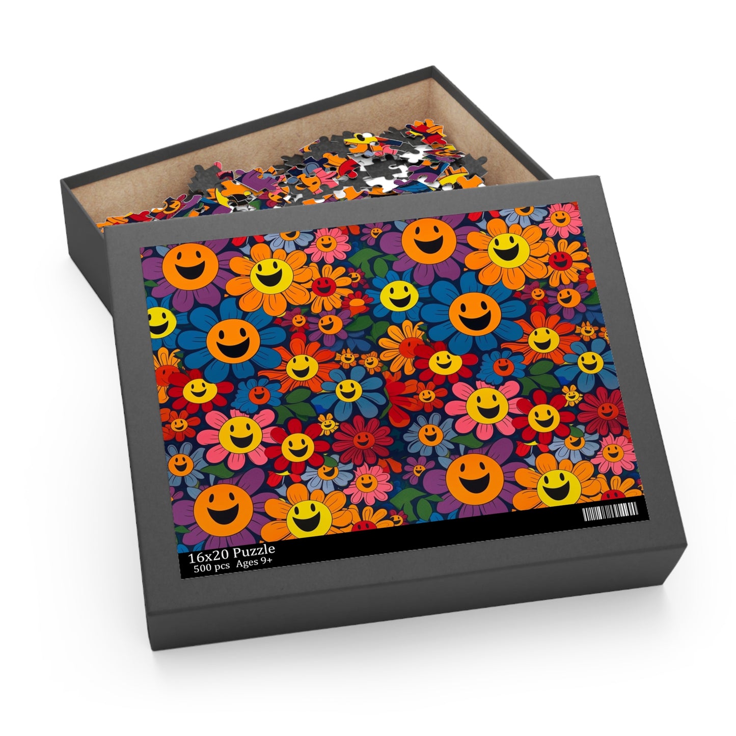 Smiling Sunflowers - 500-Piece Jigsaw Puzzle