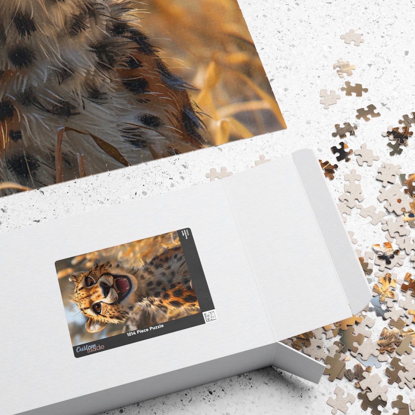 Cheers The Cheetah - 1014-Piece Jigsaw Puzzle