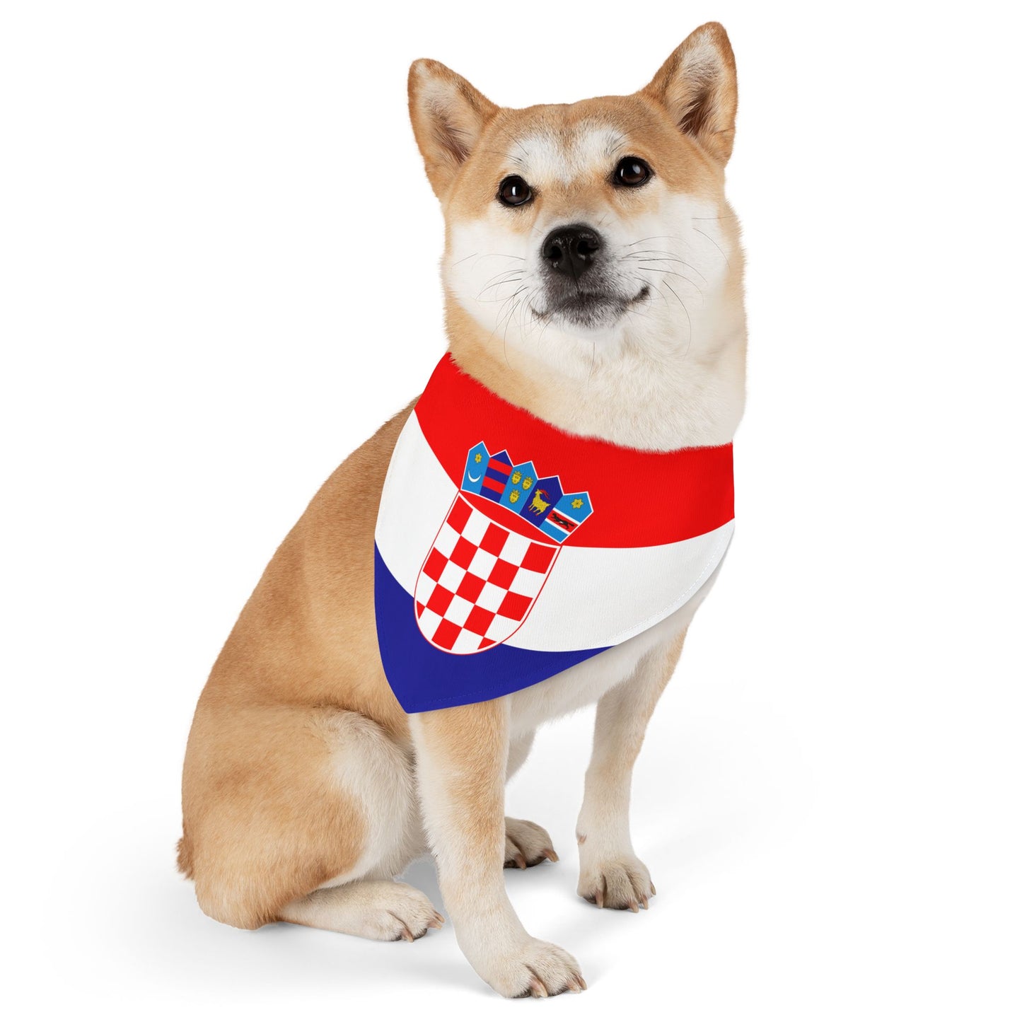 Croatia Flag - Pet Bandana Collar