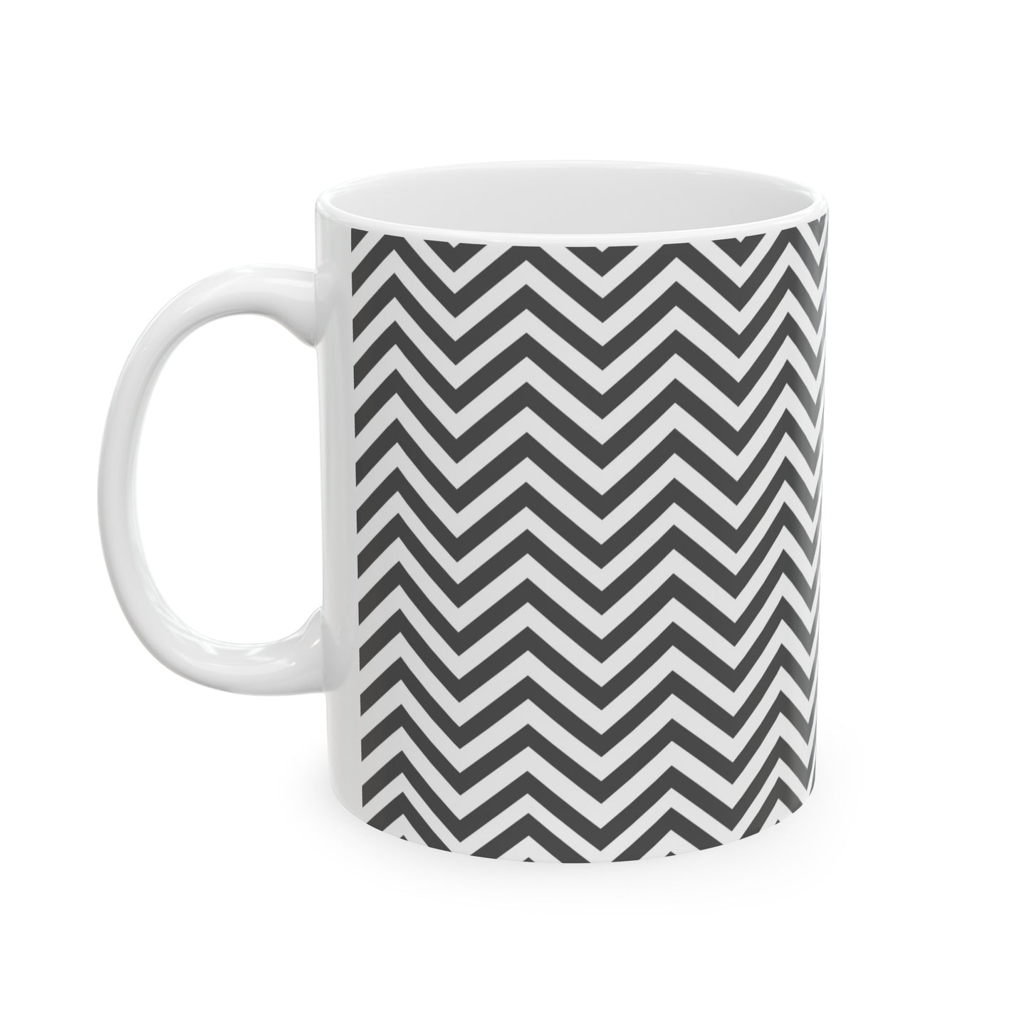 Black and White Chevron