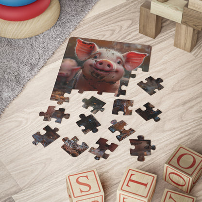 Penny The Pig - 30-Piece Kids Jigsaw Puzzle