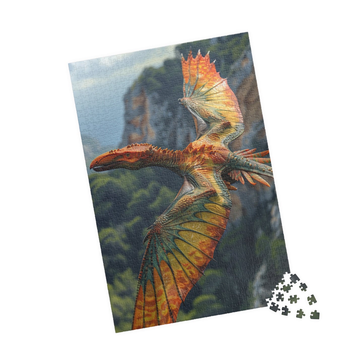 Dinosaur Pteranodon - 1014-Piece Jigsaw Puzzle