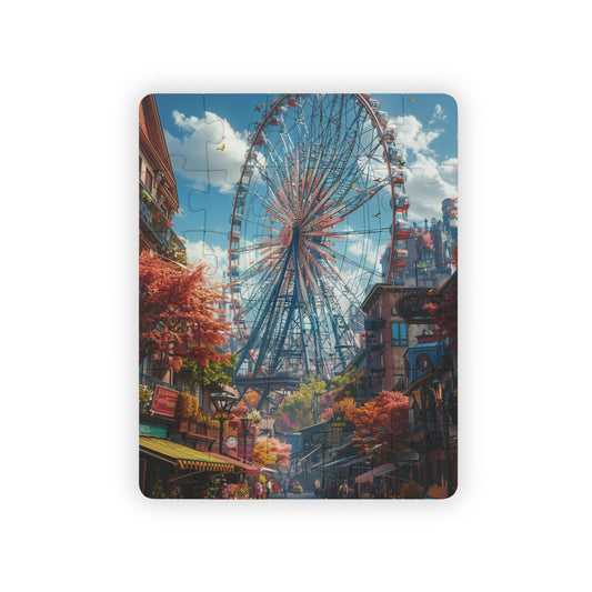 Ferris Wheel City - 30-Piece Kids Jigsaw Puzzle