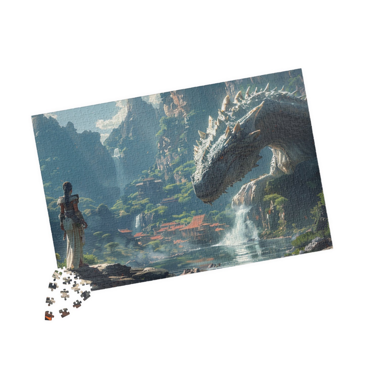 Vortexia The Dragon - 1014-Piece Jigsaw Puzzle