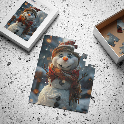 Chilly The Snowman - 30-Piece Kids Jigsaw Puzzle