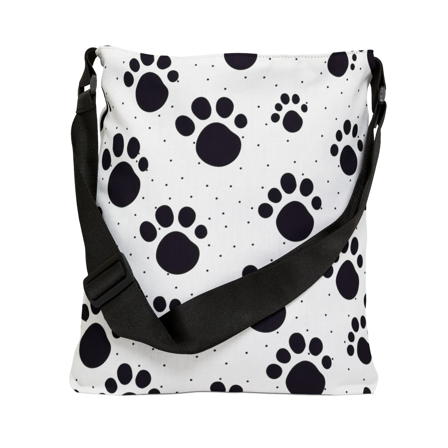 Paw Prints Polka Dots - Tote Bag