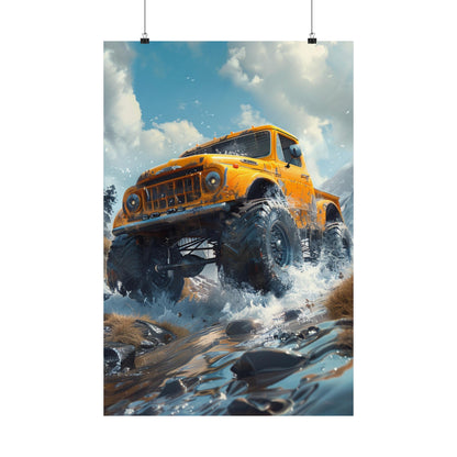 Monster Truck - Physical Print Stunning Premium Poster