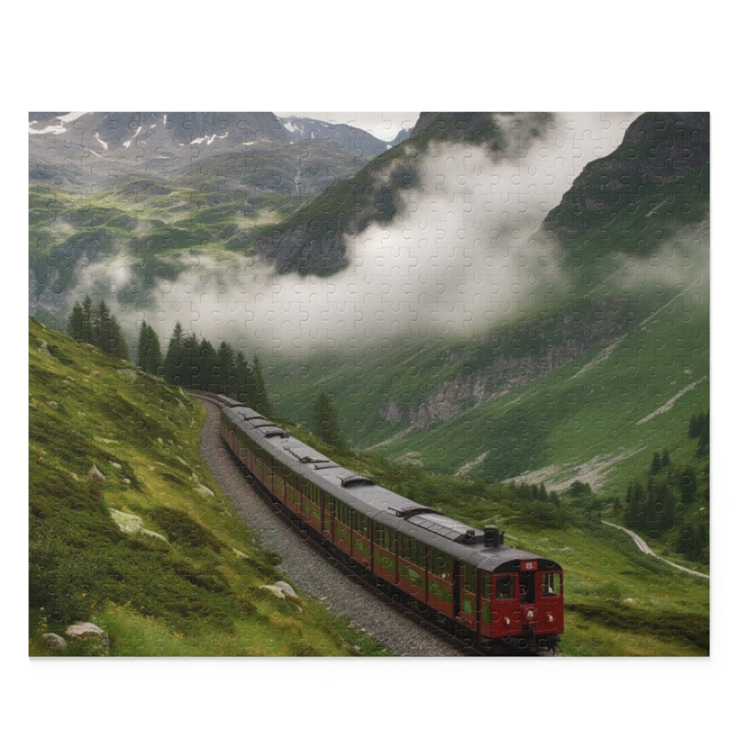 A Swiss Valley - 500-Piece Jigsaw Puzzle