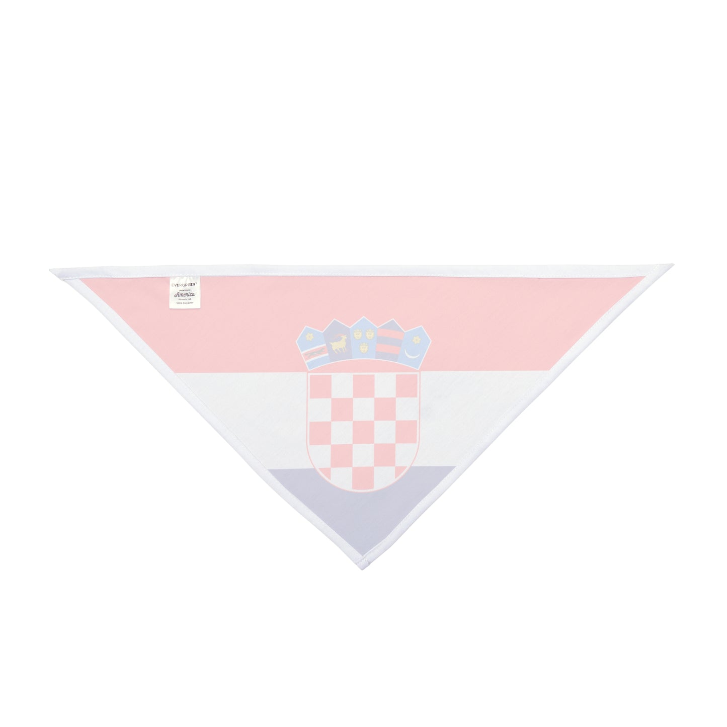 Croatia Flag - Tie Up Pet Bandana