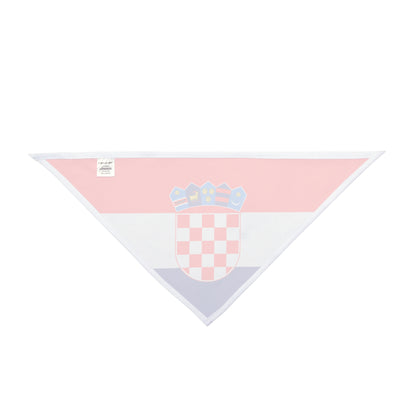 Croatia Flag - Tie Up Pet Bandana