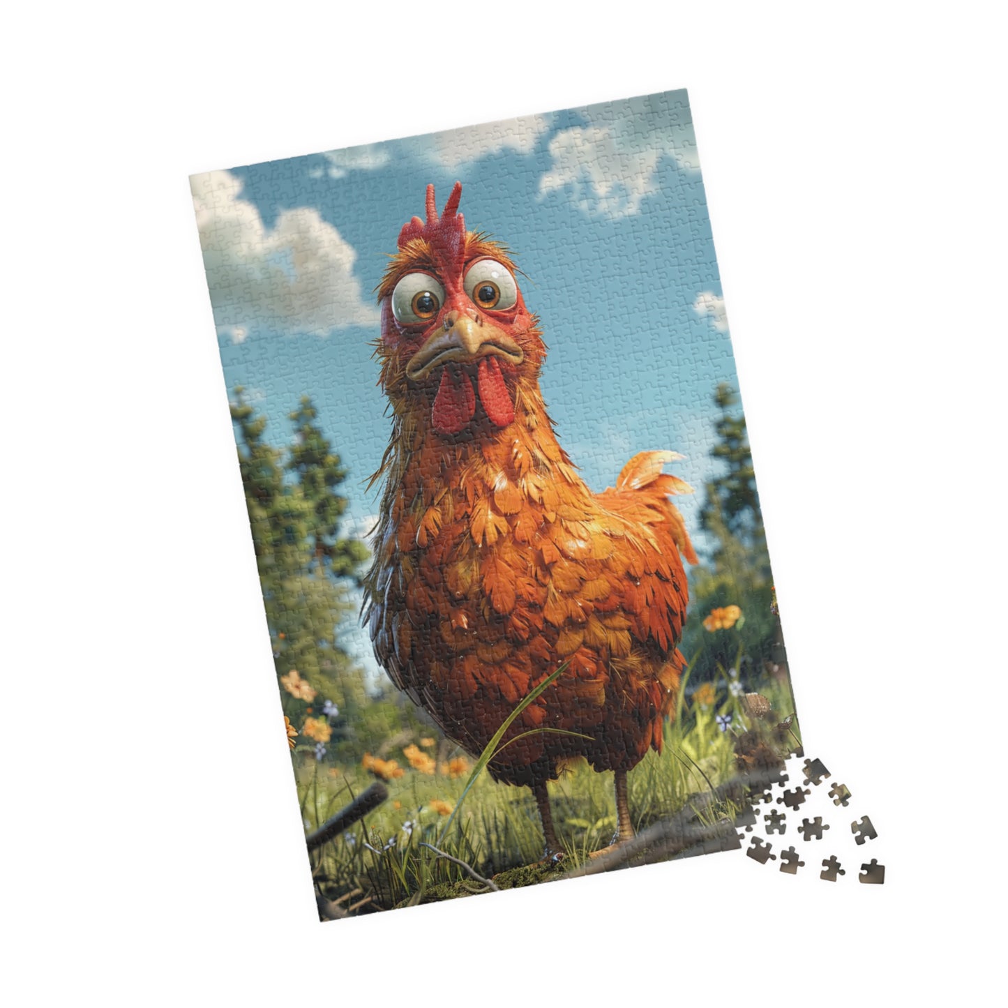 Chuck The Chicken - 1014-Piece Jigsaw Puzzle