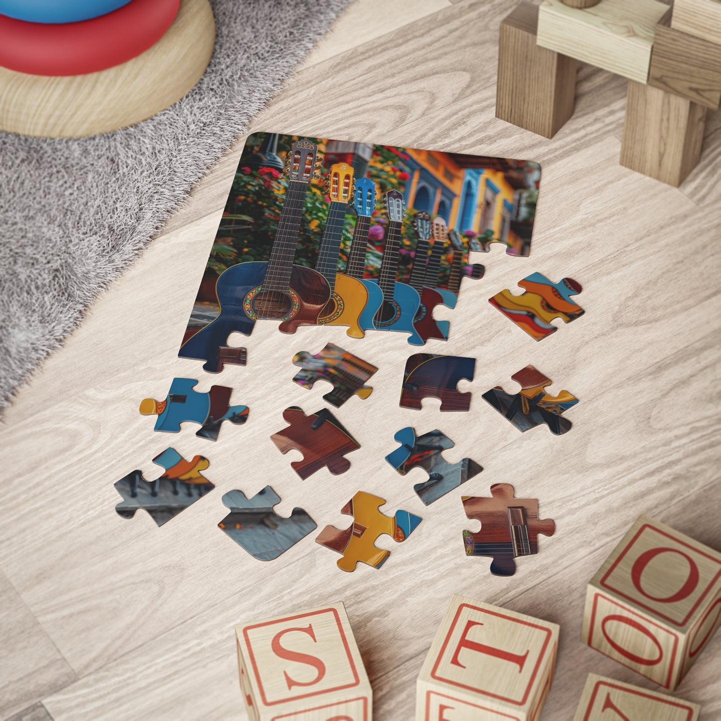 Guitar Lane - 30-Piece Kids Jigsaw Puzzle