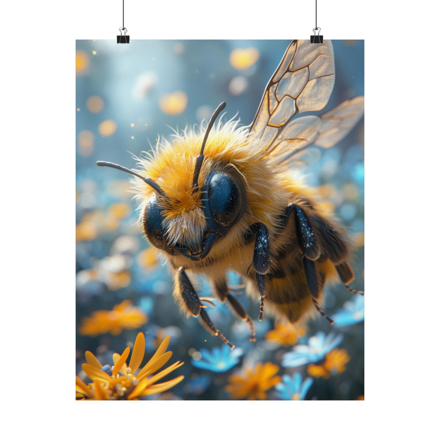 Busy Bee - Physical Print Stunning Premium Poster