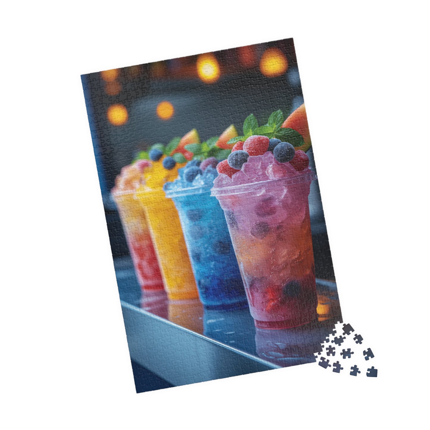 Chilled Fruit Cups - 1014-Piece Jigsaw Puzzle