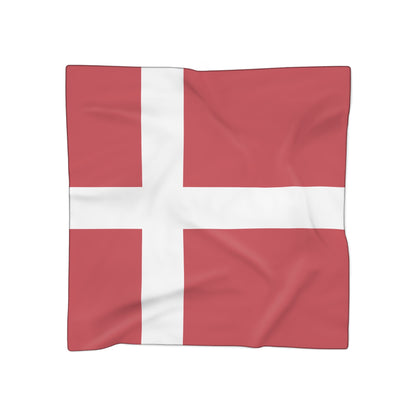 Denmark Flag Scarf