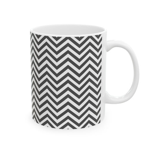 Black and White Chevron