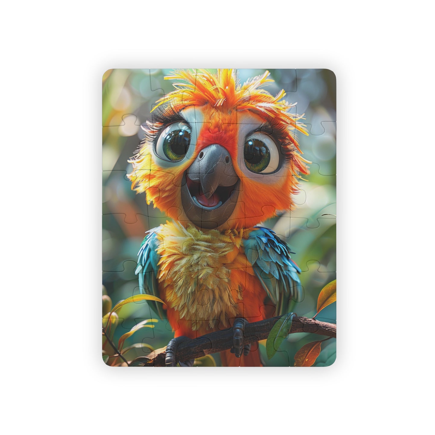 Maddy The Baby Macaw - 30-Piece Kids Jigsaw Puzzle