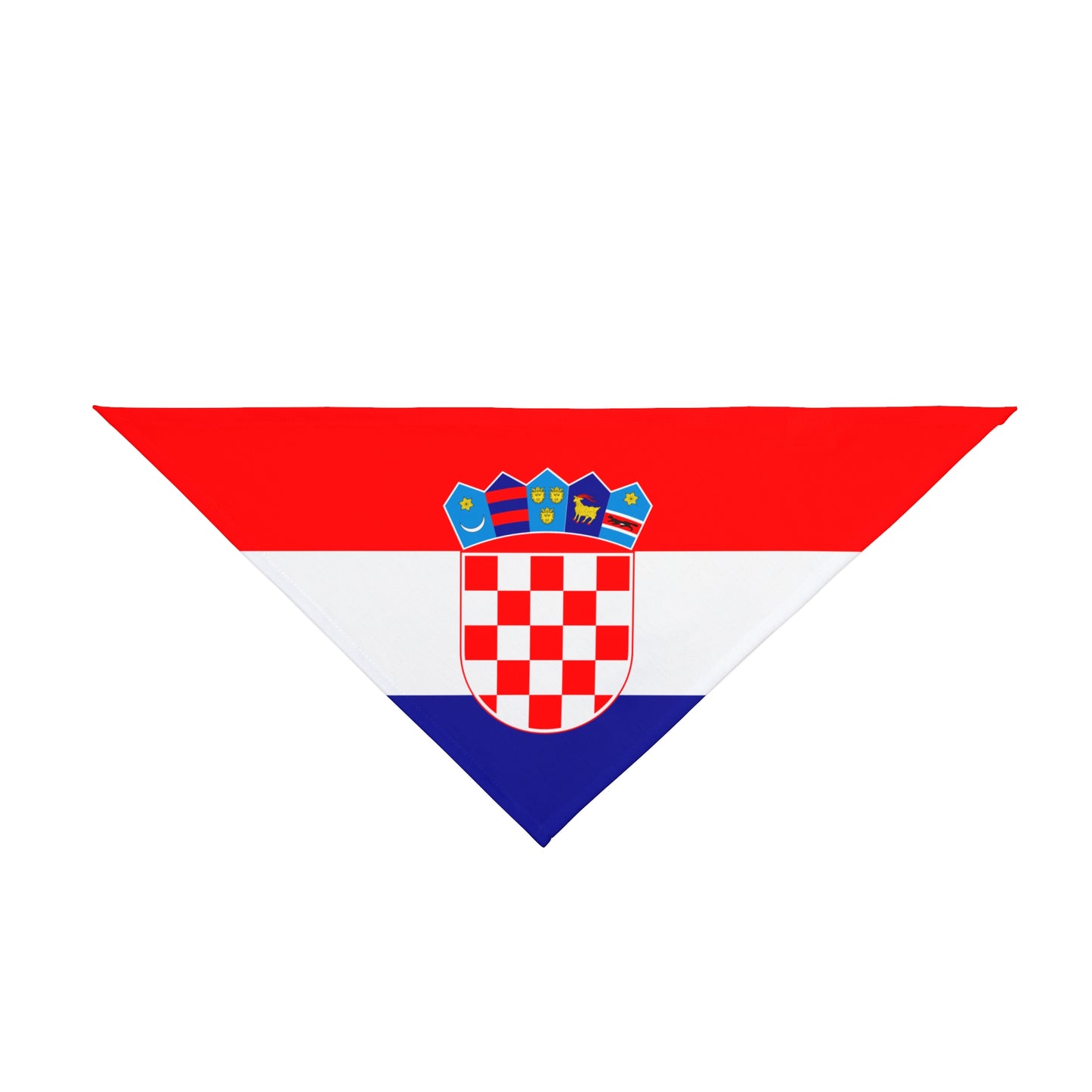 Croatia Flag - Tie Up Pet Bandana