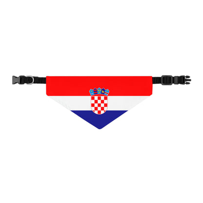 Croatia Flag - Pet Bandana Collar