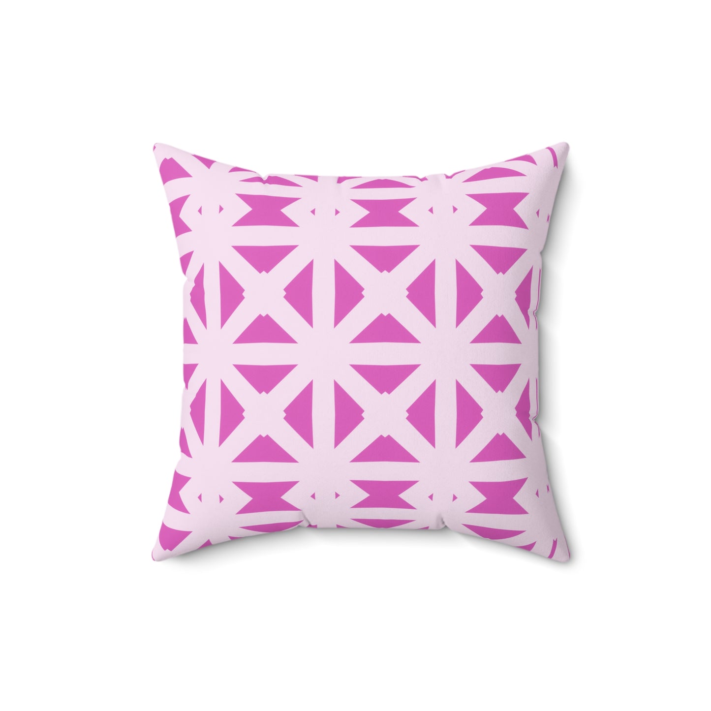 Pink Bold Lattice - Pillowcase & Pillow