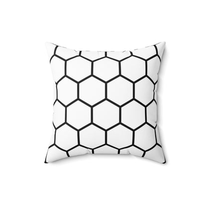 White Honeycomb - Pillowcase & Pillow