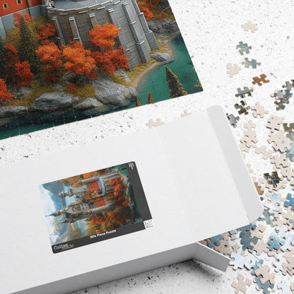 An Interpretation of Neuschwanstein Castle - 1014-Piece Jigsaw Puzzle